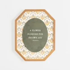 Wall Quotes & Signs-Kirkland's Home A Flower Blossoms Floral Wall Plaque Green/White