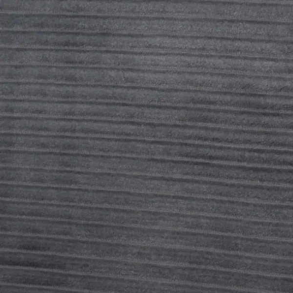 Beds & Headboards-Kirkland's Home Abba Velvet Ribbed Queen Bed Frame Gray