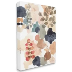 Canvas Art-Kirkland's Home Abstract Botanical Collage Canvas Print, 30X40 In. Multi
