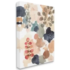 Canvas Art-Kirkland's Home Abstract Botanical Collage Canvas Print, 24X30 In. Multi