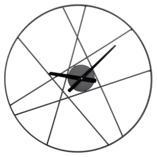 Clocks-Kirkland's Home Abstract Open Frame Web Wall Clock, 24 In.