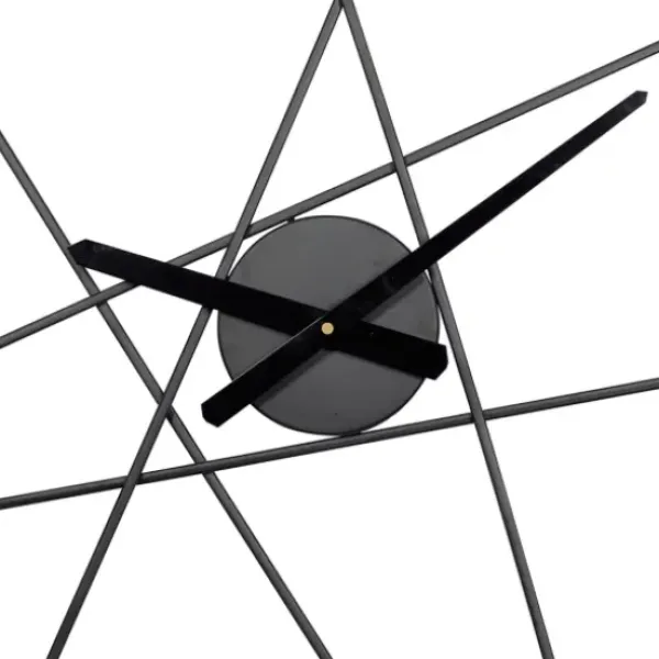 Clocks-Kirkland's Home Abstract Open Frame Web Wall Clock, 24 In.