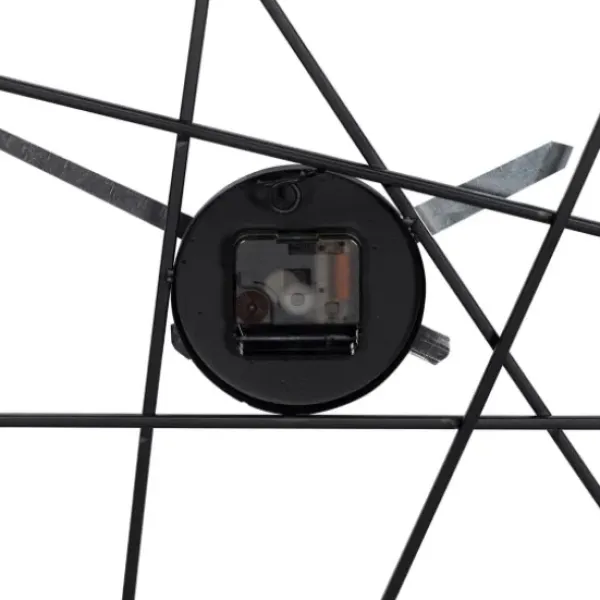 Clocks-Kirkland's Home Abstract Open Frame Web Wall Clock, 24 In.