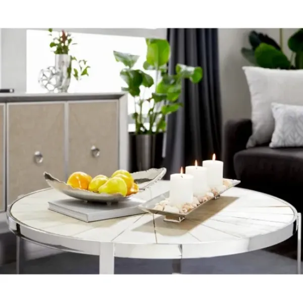 Decorative Trays-Kirkland's Home Abstract Splashing Trim Tray Gold