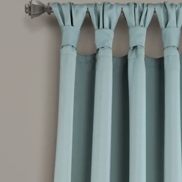 Curtains & Drapes-Kirkland's Home Acme Blackout Curtain Panel Set, 84 In. White