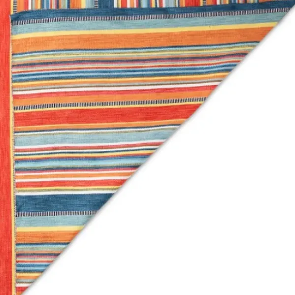 Outdoor Rugs-Kirkland's Home Adelaide Diamond Outdoor Area Rug, 6X9 Brown