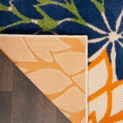 Outdoor Rugs-Kirkland's Home Adelaide Diamond Outdoor Area Rug, 5X7 Brown