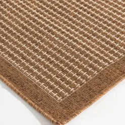 Outdoor Rugs-Kirkland's Home Adelaide Woven Outdoor Area Rug, 7X9 Brown