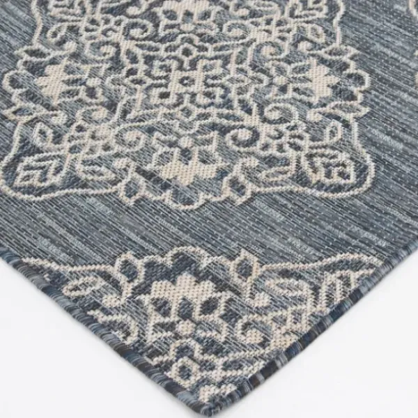 Outdoor Rugs-Kirkland's Home Adelaide Woven Outdoor Area Rug, 6X9 Brown