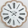 Clocks-Kirkland's Home Adelyn Scalloped Edge Wood Clock