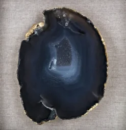 Wall Plaques-Kirkland's Home Agate Shadowbox Framed Wall Plaques, Set Of 2 Blue