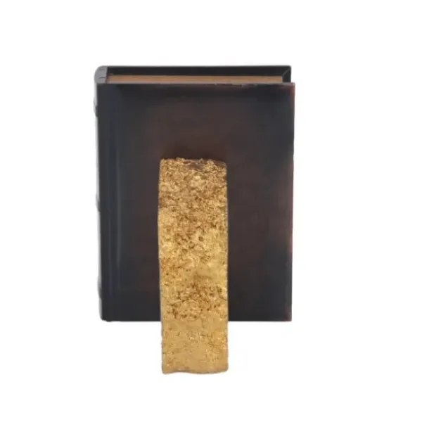 Decorative Accents-Kirkland's Home Aged Triangle Bells Wall Plaque Gold
