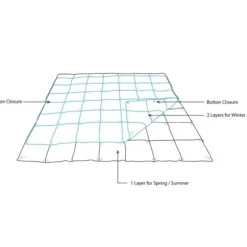 Comforters-Kirkland's Home All Season Down Alternative King Comforter White