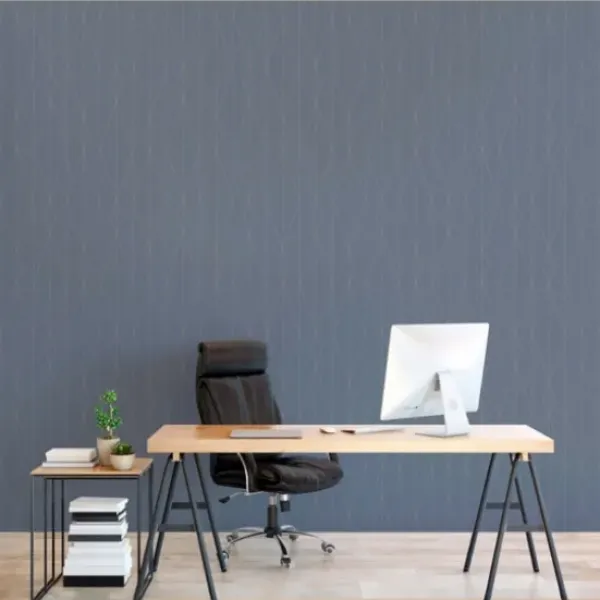 Wall Murals & Wall Decals-Kirkland's Home All The Trimmings Peel And Stick Wall Mural Blue