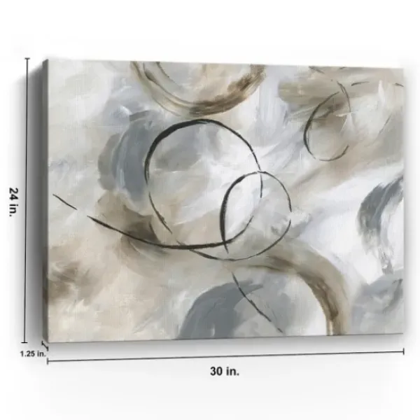 Canvas Art-Kirkland's Home Allegro Canvas Art Print Tan
