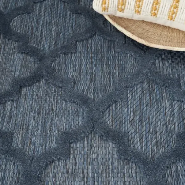Outdoor Rugs-Kirkland's Home Aloha Botanical Indoor/Outdoor Rug, 3X5 Gray