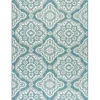 Outdoor Rugs-Kirkland's Home Aloha Ivory Botanical Indoor/Outdoor Area Rug, 5X7 Ivory/Gray