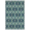 Outdoor Rugs-Kirkland's Home Aloha Ivory Botanical Indoor/Outdoor Area Rug, 6X9 Ivory/Gray
