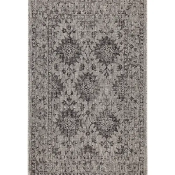 Outdoor Rugs-Kirkland's Home Aloha Ivory Geometric Indoor/Outdoor Rug, 9X12 Ivory/Gray