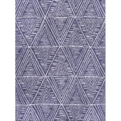 Outdoor Rugs-Kirkland's Home Aloha Ivory Geometric Indoor/Outdoor Area Rug, 5X7 Ivory/Gray