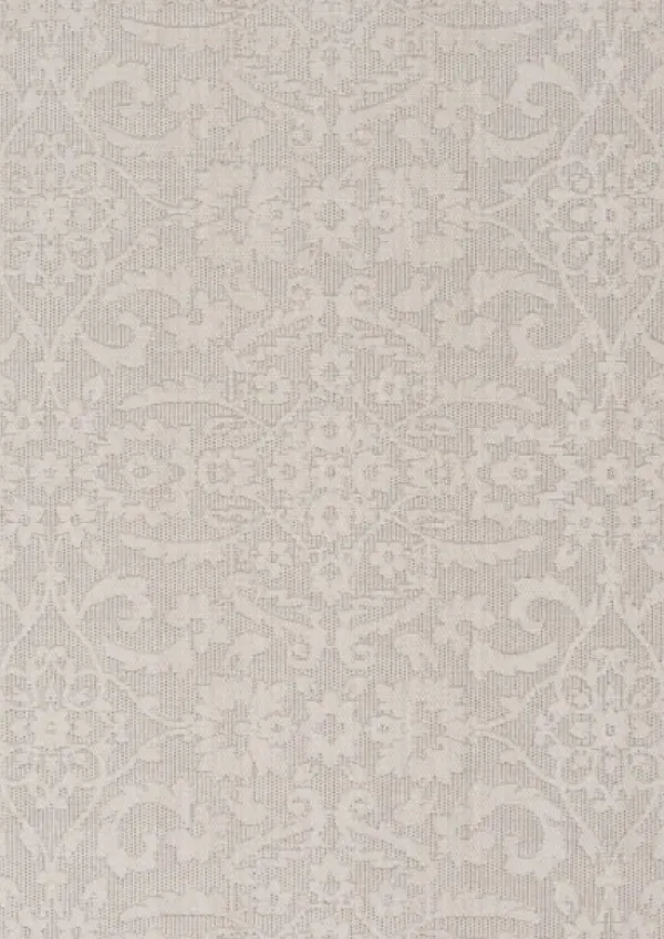 Outdoor Rugs-Kirkland's Home Aloha Ivory Geometric Indoor/Outdoor Rug, 7X10 Ivory/Gray