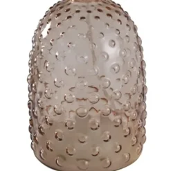 Table Lamps-Kirkland's Home Amber Tinted Glass Jar Table Lamp Tan