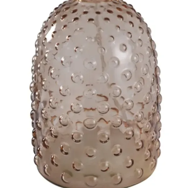 Table Lamps-Kirkland's Home Amber Tinted Glass Jar Table Lamp Tan