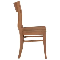 Dining Chairs-Kirkland's Home Amber Wave Frame Dining Chairs, Set Of 2 Brown