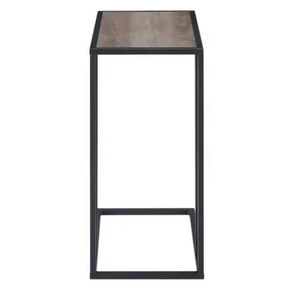 Accent & End Tables-Kirkland's Home And Black C-Table Gray