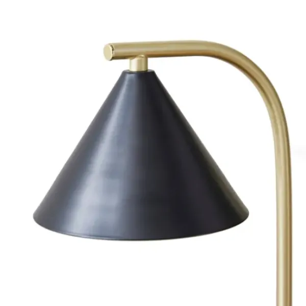 Table Lamps-Kirkland's Home And Gold Double Shade Table Lamp Black