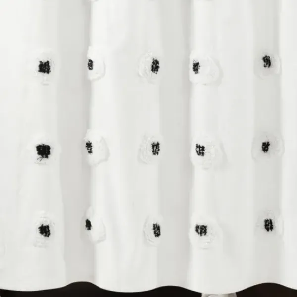 Shower Curtains-Kirkland's Home And Gray Weeping Flower Shower Curtain Blue