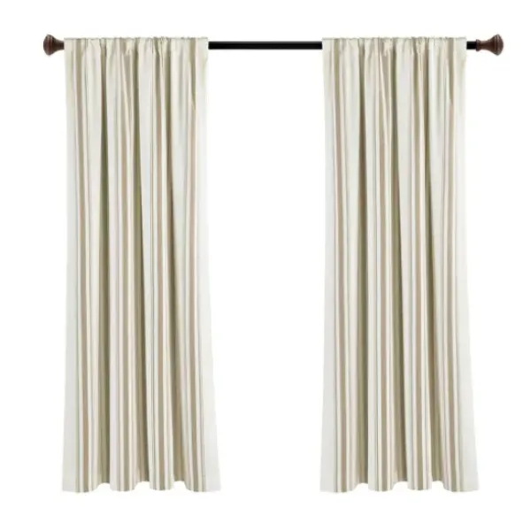 Curtains & Drapes-Kirkland's Home And Ivory Millie Curtain Panel Set, 84 In. Gray