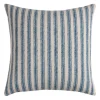 Pillows-Kirkland's Home And Natural Ticking Stripe Pillow Blue