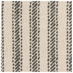 Pillows-Kirkland's Home And Natural Ticking Stripe Pillow Gray