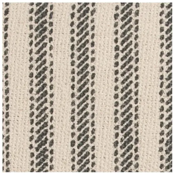 Pillows-Kirkland's Home And Natural Ticking Stripe Pillow Gray