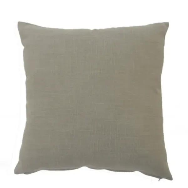 Pillows-Kirkland's Home And Pink Feather Garden Cotton Pillow Gray
