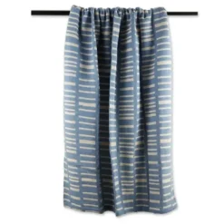 Blankets & Throws-Kirkland's Home And White Urban Throw Blue