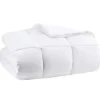 Comforters-Kirkland's Home Antimicrobial Down Alternative King Comforter White
