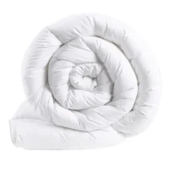 Comforters-Kirkland's Home Antimicrobial Down Alternative King Comforter White