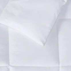 Comforters-Kirkland's Home Antimicrobial Down Alternative Queen Comforter White