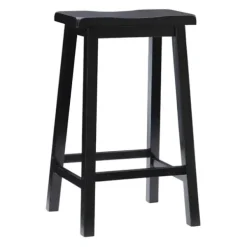 Bar Stools & Counter Height Stools-Kirkland's Home Antique Bar Stool Black