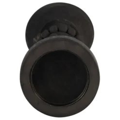 Candle Holders-Kirkland's Home Antique Beaded Column Candle Holder, 13 In. Black