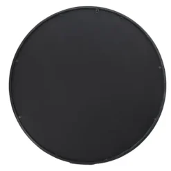 Decorative Mirrors-Kirkland's Home Antique Black Floral Panel Round Mirror