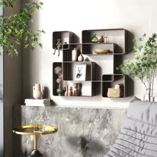 Shelves-Kirkland's Home Antique Bronze Rada Wall Shelf