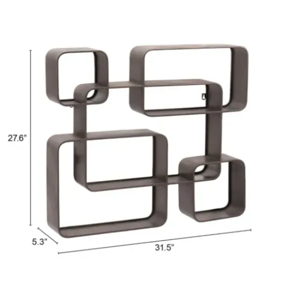 Shelves-Kirkland's Home Antique Bronze Rada Wall Shelf
