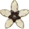 Wall Plaques-Kirkland's Home Antique Flower Plaque White