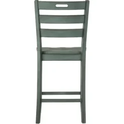 Bar Stools & Counter Height Stools-Kirkland's Home Antique Ladder Counter Stools, Set Of 2 Green