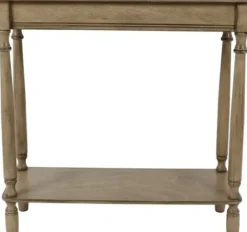 Console Tables-Kirkland's Home Antique Rectangular Console Table Brown