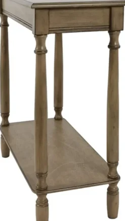 Console Tables-Kirkland's Home Antique Rectangular Console Table Brown