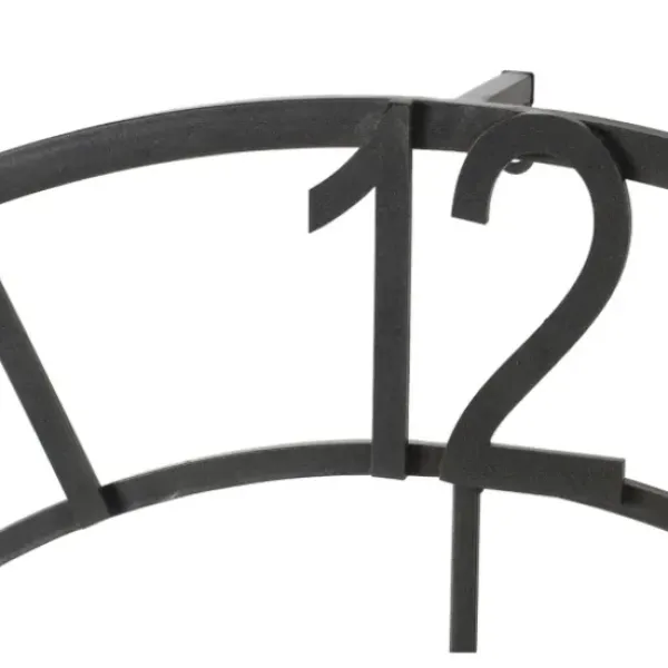 Clocks-Kirkland's Home Antique Rusted Iron Gearwork Wall Clock